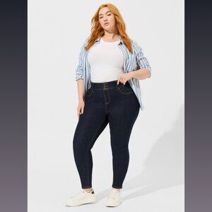 Torrid Dark Blue Jeggings